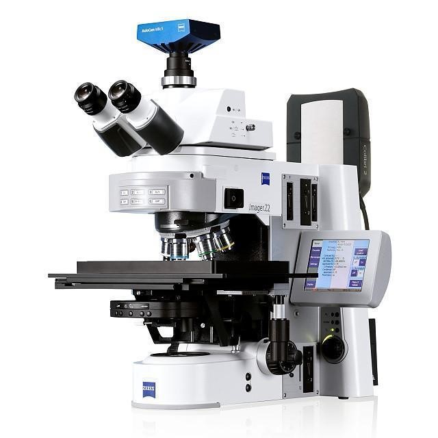 倒立式螢光顯微鏡